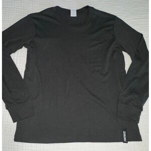 Fortnite Long Sleeve Shirt Top Gray Cotton Polyester Blend Small‎ SM Women